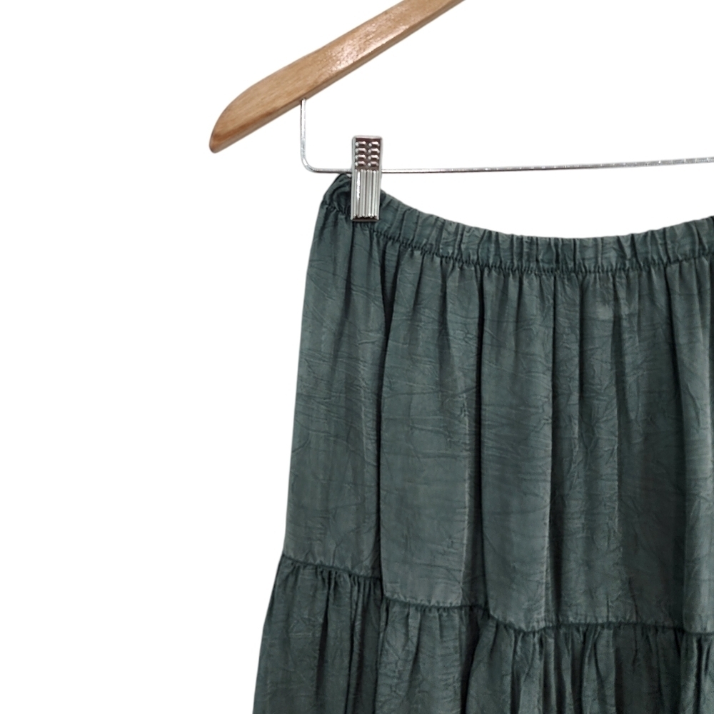 A La Mode Women's Vintage Lightweight Boho Maxi Skirt - OS - Picture 2 of 8